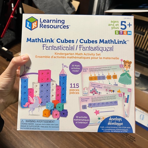 MathLink Cubes Kindergarten Math Activity Set: Fantasticals - Picture 3 of 3